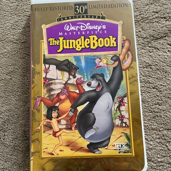Other - Disney's The Jungle Book VHS - Limited Edition